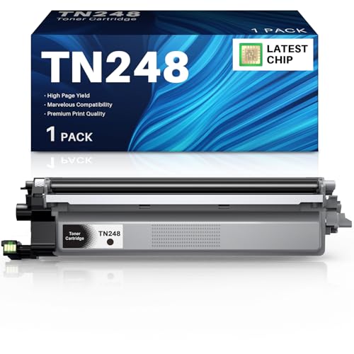 INK4U TN248 Toner Kompatibel für Brother tn248 tn248xl tn-248 tn248bk tn248cmyk für Brother DCP-L3560CDW DCP-L3520CDWE DCP-L3520CDW HL-L3240CDW MFC-L3760CDW MFC-L8390CDW MFC-L3740CDWE MFC-L3740CDW von INK4U