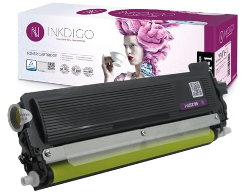 TN230Y TN-230 XL - Premium TÜV Toner Gelb Kompatibel für Brother DCP 9010CN HL 3040CN 3045CN 3070CN 3070CW 3075CW MFC 9120CN 9125CN 9320CW 9325CW von INKDIGO