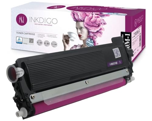 TN230M TN-230 XL - Premium TÜV Toner Magenta Kompatibel für Brother DCP 9010CN HL 3040CN 3045CN 3070CN 3070CW 3075CW MFC 9120CN 9125CN 9320CW 9325CW von INKDIGO