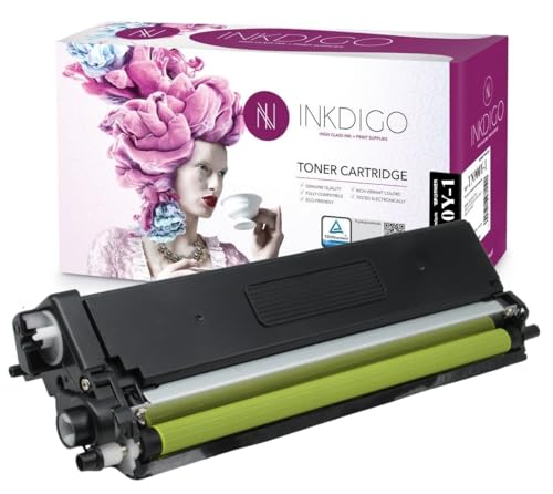 TN910 TN-910 XL - Premium TÜV Toner Gelb Kompatibel Brother HL-L9310CDW HL-L9310CDWT HL-L9310CDWTT MFC-L9570CDW MFC-L9570CDWT MFC-L9570CDWTT MFC-L9577CDW von INKDIGO