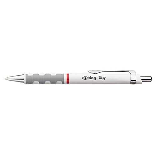 Druckkugelschreiber Rotring Tikky weiß von INKSTORE