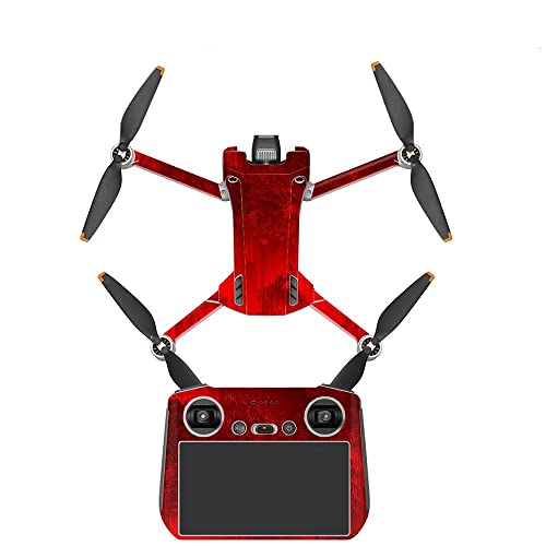 INLIMA Für DJI Mini 3 Pro PVC-Aufkleber Haut kratzfest wasserdicht für DJI RC Fernbedienung Aufkleber Zubehör Drohnenzubehör (Farbe: Aufkleber R12) von INLIMA