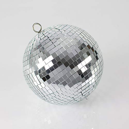 INNA-Glas Discokugel GLIX mit Echtglasfacetten, Ø 20cm, Silber - Spiegelkugel - 70er 80er Jahre Mottoparty INNA-Glas Discokugel GLIX mit Echtglasfacetten, Ø 20cm, Silber - Spiegelkugel - 70er 80er Jahre Mottoparty von INNA-Glas