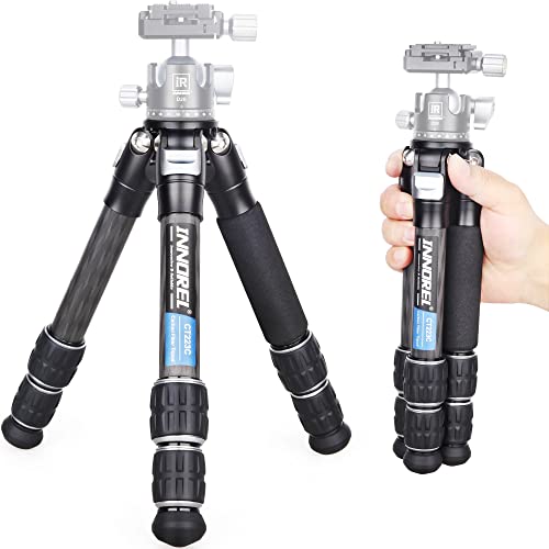 INNOREL 10-lagiges Kohlefaser-Mini-Stativ CT223C, Desktop-Stativ mit niedriger Position, Makroaufnahmen, Tischkamerastativ, kompakt, leicht, tragbar für digitale DSLR, DV-Video, max. Belastung 10 kg INNOREL 10-lagiges Kohlefaser-Mini-Stativ CT223C, Desktop-Stativ mit niedriger Position, Makroaufnahmen, Tischkamerastativ, kompakt, leicht, tragbar für digitale DSLR, DV-Video, max. Belastung 10 kg von INNOREL