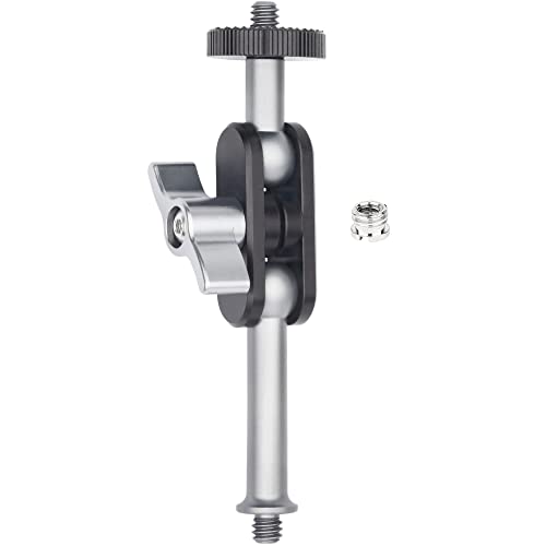 INNOREL ME-1 Universal-Magic-Arm mit Dual-Kugelkopf für Stativ-Handyhalterung, beweglicher magischer Arm mit 6,35 mm Schraube an beiden Enden für LED-Licht, LCD-Monitor, Mikrofon, Handy-Clip, Traglast INNOREL ME-1 Universal-Magic-Arm mit Dual-Kugelkopf für Stativ-Handyhalterung, beweglicher magischer Arm mit 6,35 mm Schraube an beiden Enden für LED-Licht, LCD-Monitor, Mikrofon, Handy-Clip, Traglast von INNOREL