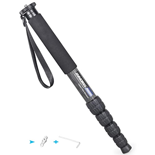 Kohlefaser-Kamera-Einbeinstativ INNOREL RM325C Professionelles, tragbares, leichtes Reise-Einbeinstativ mit 5 Abschnitten für Canon Nikon Sony DSLR-Kamera, Video-Camcorder, Fotografie Traglast 12kg Kohlefaser-Kamera-Einbeinstativ INNOREL RM325C Professionelles, tragbares, leichtes Reise-Einbeinstativ mit 5 Abschnitten für Canon Nikon Sony DSLR-Kamera, Video-Camcorder, Fotografie Traglast 12kg von INNOREL