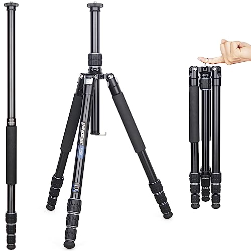 Professionelles Kamerastativ-INNOREL RT45A, Aluminiumlegierung, kompakt, tragbar, für DSLR-Kameras, Camcorder, Kamera, Ständer, 157 cm hoch, 15 kg belastbar (nur Stativ) von INNOREL