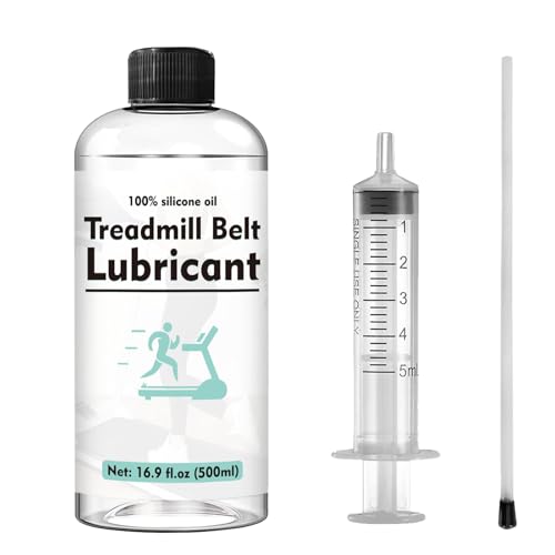 INNOVAYOU Laufband Öl 500ml, Hohe Temperaturbeständigkeit Stabilisieren Laufbandöl, Reibung Reduzieren Silikonöl Laufband Geeignet für Alle Arten von Laufbändern von INNOVAYOU