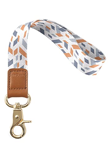 INNObeta Schlüsselband, Fashion Wristlet Umhängeband mit Metall Ring und Hohe Qualität Leder, Ideal für Handy, Schlüssel,Zweiseitiger Druck in Voller Farbe- Scherben von INNObeta