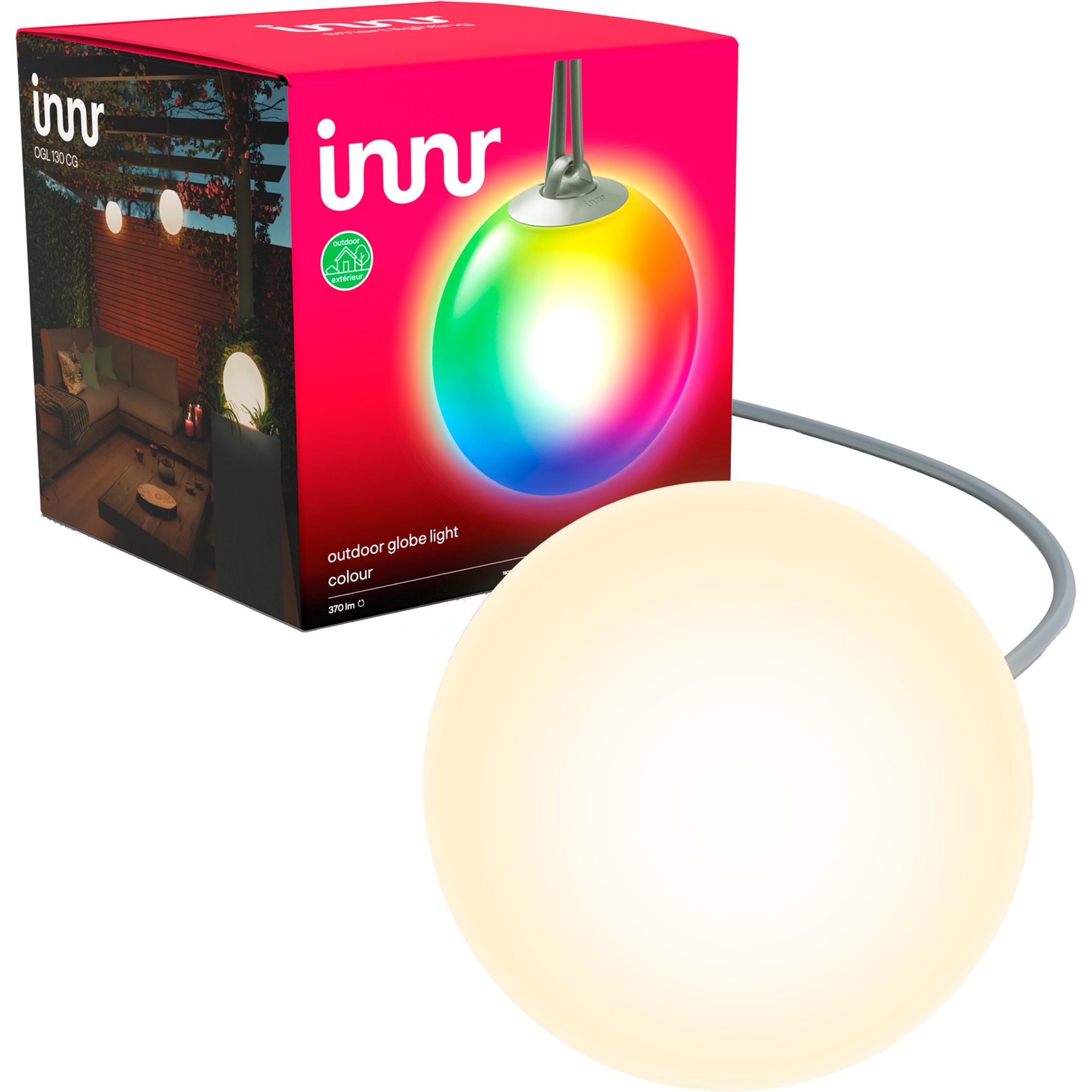 Outdoor Smart Globe Light Colour Extension, LED-Leuchte von INNR