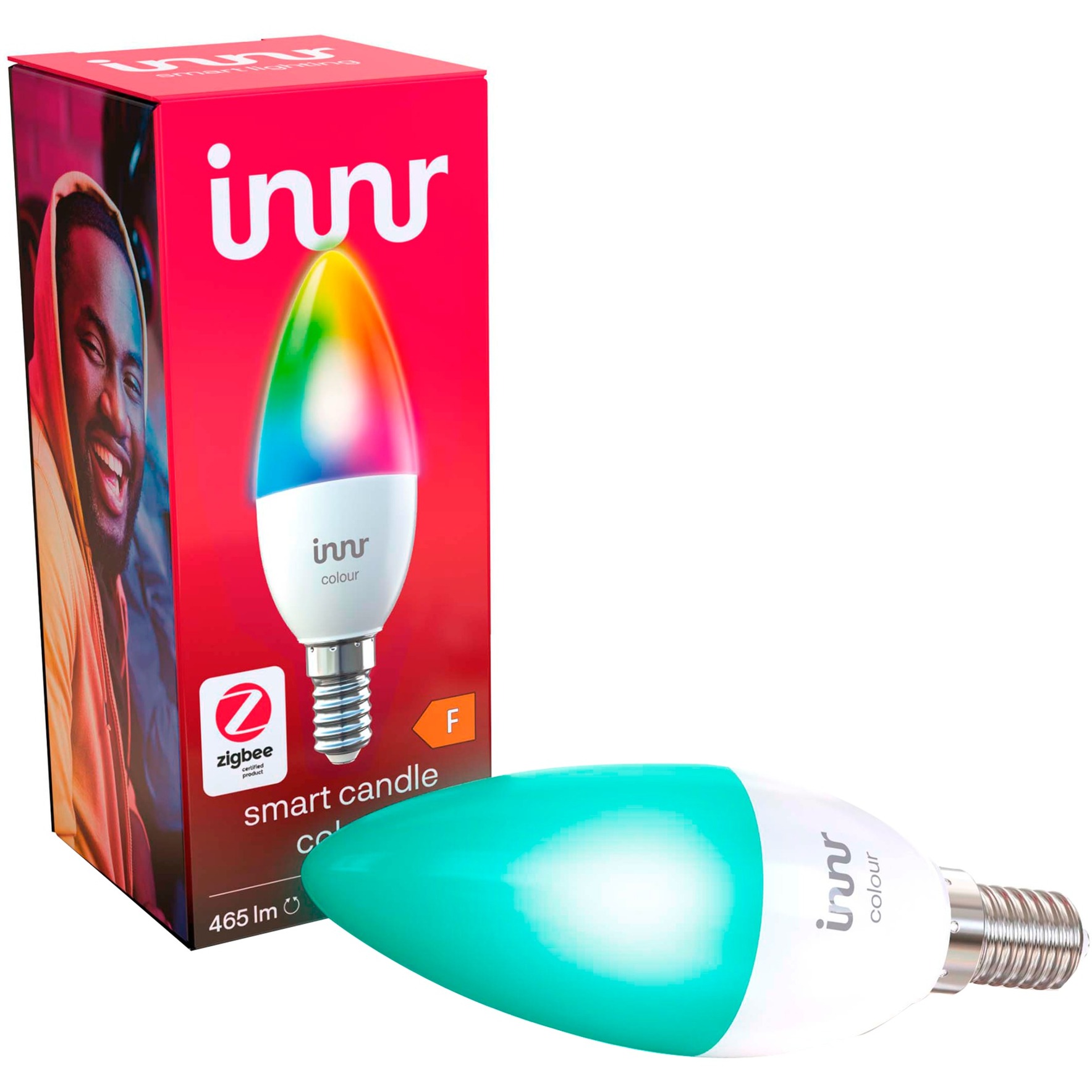 Smart Candle Colour E14, LED-Lampe von INNR