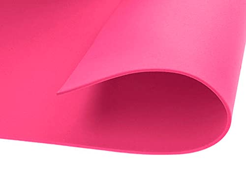 EVA-Gummi, Rosa, stark, 40 x 60 cm x 1 mm. 20 Stück. von INNSPIRO