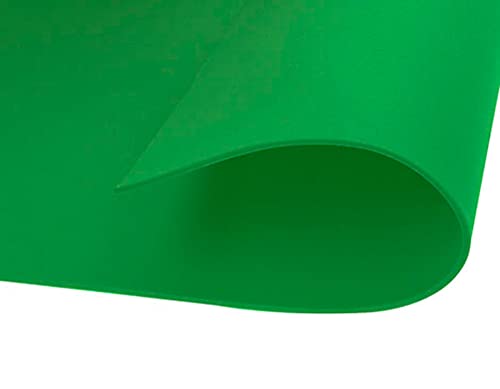 EVA-Gummi, hellgrün, 40 x 60 cm x 1 mm. 20 Stück. von INNSPIRO