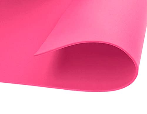 EVA-Gummi, hellrosa, 40 x 60 cm x 2 mm. 20 Stück. von INNSPIRO