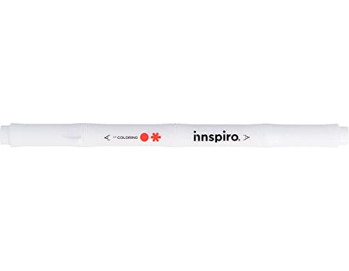 INNSPIRO Coloring-Marker mit doppelter Spitze, Orange 0,4 mm/0,8 mm. von INNSPIRO