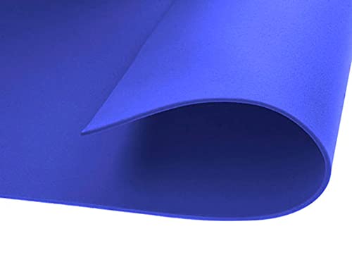 INNSPIRO Starke blaue EVA-Folie 40 x 60 cm x 2 mm. 20 Stück, weit verbreitetes Material zum Basteln und Dekorieren von INNSPIRO
