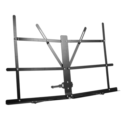 1 Satz Notenständer halter für musikbuchständer Buchhalter Stand Tragbarer Musikbuchständer zusammenklappbarer notenhalter Tisch-Musikbuchständer Reisemusikstand Stoff Schwarz 1 Satz Notenständer halter für musikbuchständer Buchhalter Stand Tragbarer Musikbuchständer zusammenklappbarer notenhalter Tisch-Musikbuchständer Reisemusikstand Stoff Schwarz von INOOMP