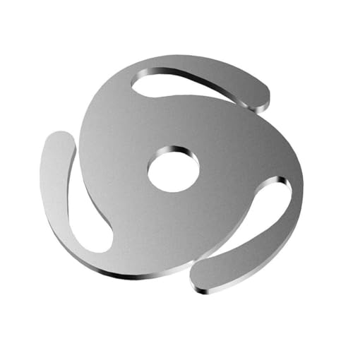 Adapter für Schallplatten Mittelloch Umrüstadapter Silberner Vinyl Adapter Verbessert die Klangqualität Kompakt und Langlebig Installieren Adapter für Schallplatten Mittelloch Umrüstadapter Silberner Vinyl Adapter Verbessert die Klangqualität Kompakt und Langlebig Installieren von INOOMP