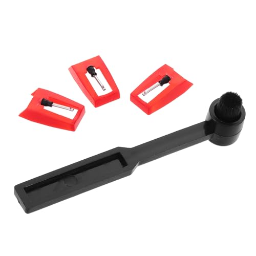 INOOMP 1 Satz Phonographennadel Zubehör Für Plattenspieler Austauschbare Nadel Für Plattenspieler Nadelbürste Für Schallplattennadeln Reiniger Für Schallplattennadeln Rekordpinsel Plastik von INOOMP