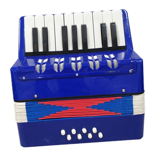 INOOMP 1 Stück Akkordeon Musikinstrumente Kleinkindmusikspielzeug Kinderspielzeug Akkordeon einführendes Musikinstrument Bildungsspielzeug Anfänger Akkordeon Plastik Blau INOOMP 1 Stück Akkordeon Musikinstrumente Kleinkindmusikspielzeug Kinderspielzeug Akkordeon einführendes Musikinstrument Bildungsspielzeug Anfänger Akkordeon Plastik Blau von INOOMP