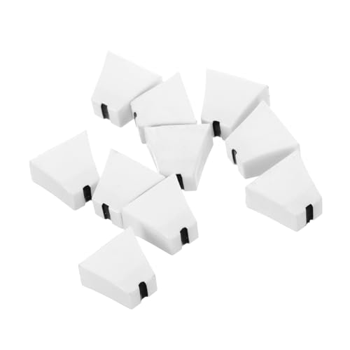 INOOMP 10Stücke Knöpfe Austausch für Mixer Weiße Slider Kappen für Dj Controller Einfache Installation Langlebig und Zuverlässig von INOOMP