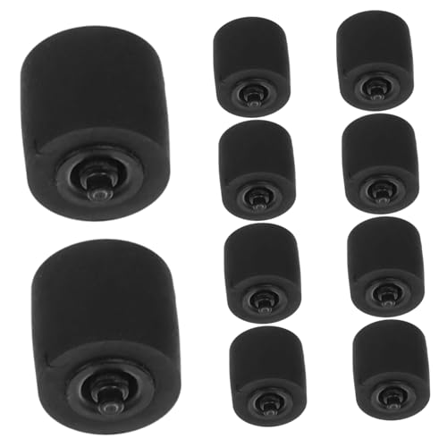 INOOMP 12Stücke Teiliges Andruckrollenset für Kassettenrekorder Verschleißfest und Langlebig Einfach zu Installieren für Reparaturen und Austausch von Kassettenteilen INOOMP 12Stücke Teiliges Andruckrollenset für Kassettenrekorder Verschleißfest und Langlebig Einfach zu Installieren für Reparaturen und Austausch von Kassettenteilen von INOOMP