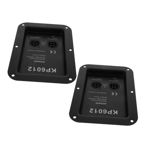 INOOMP 2 Pcs Box Eisen Lautsprecher Zubehör Schwarz Terminal Draht Tasse Binding Post Anschlüsse Lautsprecher Kabel Terminal Block INOOMP 2 Pcs Box Eisen Lautsprecher Zubehör Schwarz Terminal Draht Tasse Binding Post Anschlüsse Lautsprecher Kabel Terminal Block von INOOMP