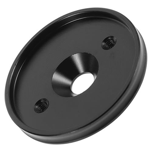 INOOMP 2 Stück Fahrradcomputersitz Fahrradcomputerhalterung Fahrradvorbau-Headset-Halterung Halterung für Fahrradcomputer Fahrradvorbauhalterung Aluminiumlegierung Schwarz von INOOMP