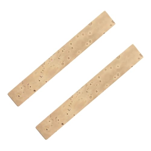 INOOMP 2 Stück Zubehör für Musikinstrumente Klarinettenreparaturteile Saxophon-Kork-Ersatz-Kit Instrumentenreparaturkorken Klarinettenreparatur Kit Klarinette Kork Beige INOOMP 2 Stück Zubehör für Musikinstrumente Klarinettenreparaturteile Saxophon-Kork-Ersatz-Kit Instrumentenreparaturkorken Klarinettenreparatur Kit Klarinette Kork Beige von INOOMP