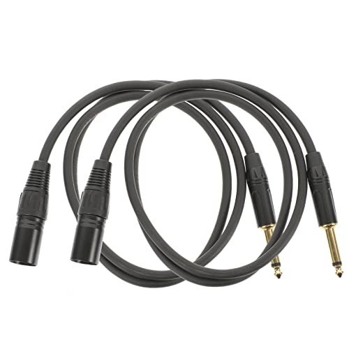 INOOMP 2Stücke Xlr Adapterkabel Hochwertiges Audio Patch Kabel mit Robuster Hülle für Mikrofone und Audiogeräte für Professionelle INOOMP 2Stücke Xlr Adapterkabel Hochwertiges Audio Patch Kabel mit Robuster Hülle für Mikrofone und Audiogeräte für Professionelle von INOOMP