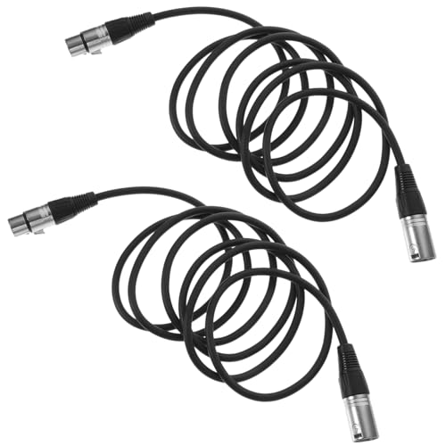 INOOMP 2Stücke Xlr Audio Adapterkabel Langlebig und Flexibles Mikrofonkabel für Mixer Lautsprecher und Audiogeräte Tragbar und Störungsfrei INOOMP 2Stücke Xlr Audio Adapterkabel Langlebig und Flexibles Mikrofonkabel für Mixer Lautsprecher und Audiogeräte Tragbar und Störungsfrei von INOOMP