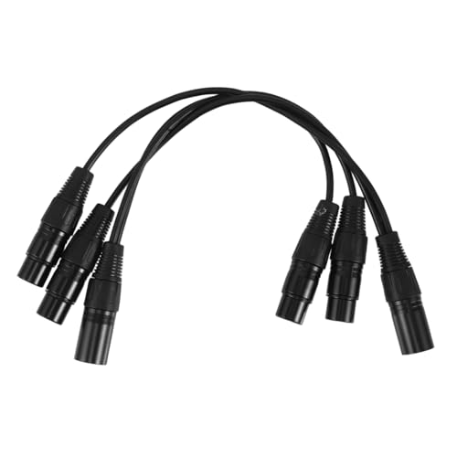 INOOMP 2Stücke Xlr Mikrofonkabel Männlich Weiblich Geschirmt für Mixer Lautsprecher und Audiogeräte Robuste Haltbarkeit und Vielseitige Anwendung INOOMP 2Stücke Xlr Mikrofonkabel Männlich Weiblich Geschirmt für Mixer Lautsprecher und Audiogeräte Robuste Haltbarkeit und Vielseitige Anwendung von INOOMP