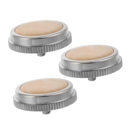 INOOMP 3 Stück Basisknopfbasis Trompetenknöpfe Trompetenfingerknöpfe Trompetenventilkappen trompete ersatzteile Knöpfe für Trompetenventile Hülse Beige INOOMP 3 Stück Basisknopfbasis Trompetenknöpfe Trompetenfingerknöpfe Trompetenventilkappen trompete ersatzteile Knöpfe für Trompetenventile Hülse Beige von INOOMP