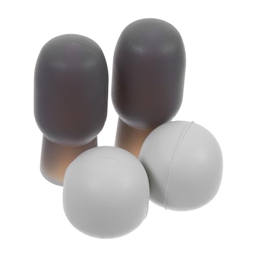 INOOMP 4 Stück Drumstick-übungsschalldämpfer, Drum-dämpfer-pads, Drumstick-rauschunterdrücker, Drum-dämpferspitzen, Schutzabdeckungen Für Geräuschloses Üben von INOOMP
