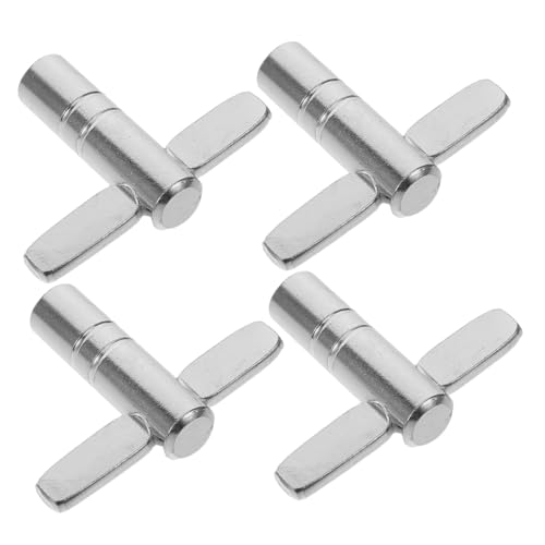 INOOMP 4 Stück Trommeltasten Drum-Key-Tool Trommelhardwareschlüssel Drum-Tuning-Tool Zubehör für Schlagzeugschlüssel Trommelteile Drehmomenttrommelschlüssel Metall Silver INOOMP 4 Stück Trommeltasten Drum-Key-Tool Trommelhardwareschlüssel Drum-Tuning-Tool Zubehör für Schlagzeugschlüssel Trommelteile Drehmomenttrommelschlüssel Metall Silver von INOOMP