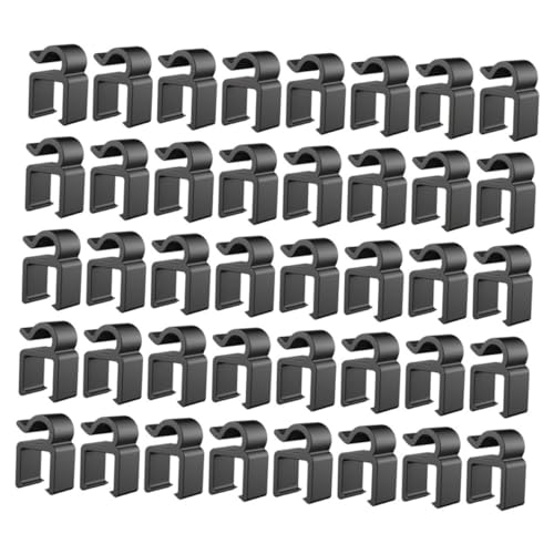 INOOMP 40Stücke Kabelclips für Handy und Mikrofonkabel Einfach zu Installieren Langlebiges Kunststoffmaterial für Mikrofonständer und Kabelorganisation INOOMP 40Stücke Kabelclips für Handy und Mikrofonkabel Einfach zu Installieren Langlebiges Kunststoffmaterial für Mikrofonständer und Kabelorganisation von INOOMP