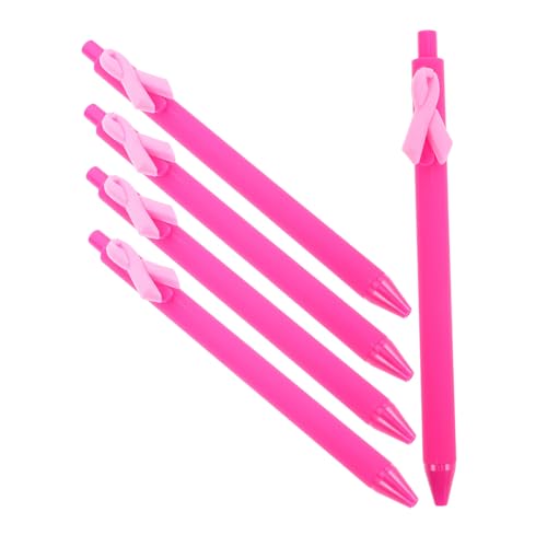INOOMP 5 Stück Ribbon -Kugelschreiber süße Stifte Kugelschreiber mit Band Schreibstift Bulk Stifte für die Party Partybandstifte realistische Bandstifte Plastik Rosa INOOMP 5 Stück Ribbon -Kugelschreiber süße Stifte Kugelschreiber mit Band Schreibstift Bulk Stifte für die Party Partybandstifte realistische Bandstifte Plastik Rosa von INOOMP