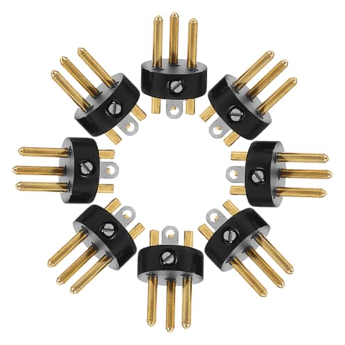 INOOMP 8 Stück Mikrofonzubehör Adapter für Mikrofonkabel Lautsprecheranschlüsse Gerätekonvertierungsschnittstelle Mikrofon-Audio-Adapter XLR-Anschlussstecker Abs INOOMP 8 Stück Mikrofonzubehör Adapter für Mikrofonkabel Lautsprecheranschlüsse Gerätekonvertierungsschnittstelle Mikrofon-Audio-Adapter XLR-Anschlussstecker Abs von INOOMP