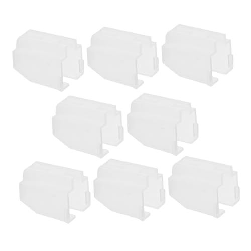 INOOMP 8 Stück Stylus-Schutzhülle Schutzhülle für die Nadel des Plattenspielers Austausch des Nadelschutzes für Vinyl-Player Adapter für Plattenspieler Vinyl-Player-Montage Plastik Weiß INOOMP 8 Stück Stylus-Schutzhülle Schutzhülle für die Nadel des Plattenspielers Austausch des Nadelschutzes für Vinyl-Player Adapter für Plattenspieler Vinyl-Player-Montage Plastik Weiß von INOOMP