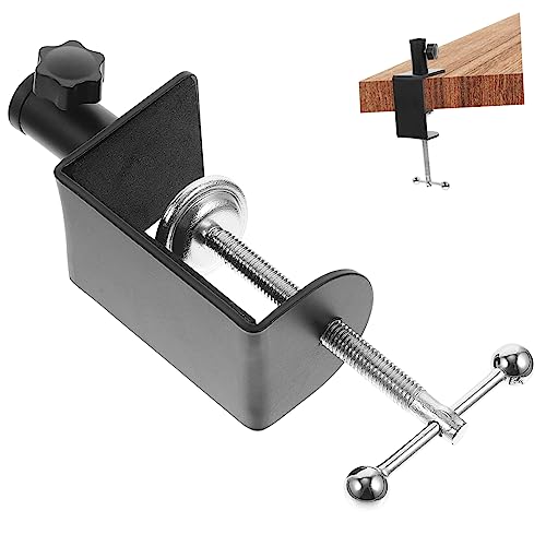 INOOMP Aluminiumlegierung Tischhalterung mit Klemme Verstellbare Schreibtischlampe Clip für Zuhause und Büro Stabiler Halter für Mikrofon und Beleuchtung von INOOMP