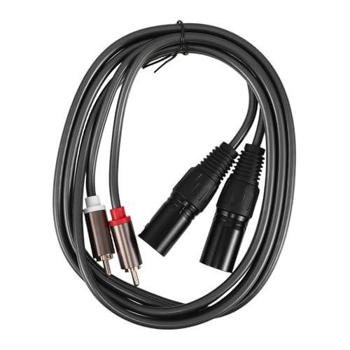 INOOMP Audiokabel Soundkabel Für Autoverstärker Stecker-auf-stecker-cinch-adapter Gerätekonverterkabel Xlr-stecker Auf Rca-stecker-kabel Verstärker Audiokabel Audio -splitter Kupfer INOOMP Audiokabel Soundkabel Für Autoverstärker Stecker-auf-stecker-cinch-adapter Gerätekonverterkabel Xlr-stecker Auf Rca-stecker-kabel Verstärker Audiokabel Audio -splitter Kupfer von INOOMP
