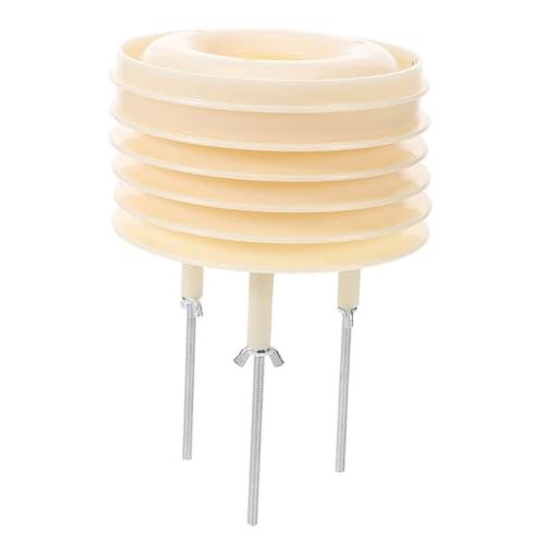 INOOMP Fensterläden Der Wetterstation Temperatur Im Freien Sensor Draußen Beige Plastik INOOMP Fensterläden Der Wetterstation Temperatur Im Freien Sensor Draußen Beige Plastik von INOOMP