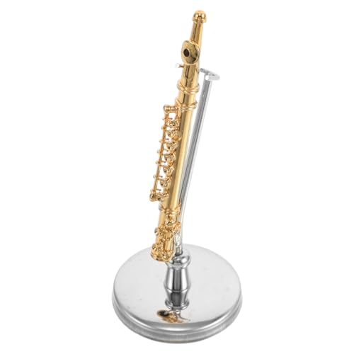 INOOMP Flötenmodell Gefälschte Flöte Musikinstrument Ornament Flöteninstrumente Für Musiker Metallflöte Schlüsselanhänger Ornament Flötenfigur Musikalisches INOOMP Flötenmodell Gefälschte Flöte Musikinstrument Ornament Flöteninstrumente Für Musiker Metallflöte Schlüsselanhänger Ornament Flötenfigur Musikalisches von INOOMP