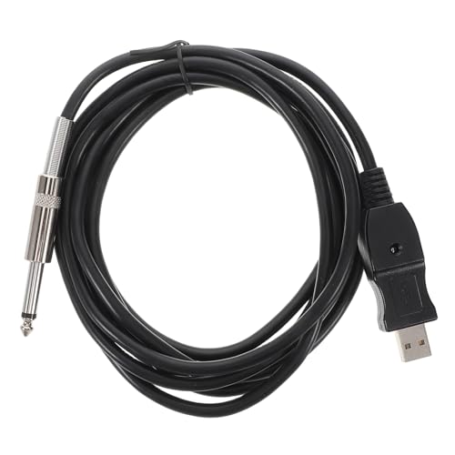 INOOMP Gitarrenkabel Audio-Video-Kabel Gitarren-Patchkabel Basskabel für elektrische Instrumente Konverterkabel für E-Gitarre Gitarrenpedalschnur Kabel für Gitarreninstrumente PVC Schwarz INOOMP Gitarrenkabel Audio-Video-Kabel Gitarren-Patchkabel Basskabel für elektrische Instrumente Konverterkabel für E-Gitarre Gitarrenpedalschnur Kabel für Gitarreninstrumente PVC Schwarz von INOOMP