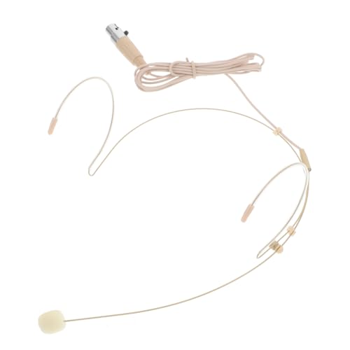 INOOMP Leitfadenmikrofon Musikaufzeichnungsgeräte Mikrofon-Kopfhörer zum Sprechen Mikrofon-Headset zum Singen Omnidirektionalmikrofon Tragbarer Sprachverstärker Gummi Beige INOOMP Leitfadenmikrofon Musikaufzeichnungsgeräte Mikrofon-Kopfhörer zum Sprechen Mikrofon-Headset zum Singen Omnidirektionalmikrofon Tragbarer Sprachverstärker Gummi Beige von INOOMP