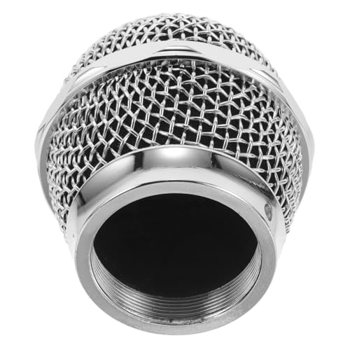 INOOMP Mikrofon Ersatz Grill aus Metall Innendurchmesser Kompatibel mit Ktv Mikrofonen Bietet Hervorragende Schallübertragung und Schutz für Konzerte und Aufnahmestudios INOOMP Mikrofon Ersatz Grill aus Metall Innendurchmesser Kompatibel mit Ktv Mikrofonen Bietet Hervorragende Schallübertragung und Schutz für Konzerte und Aufnahmestudios von INOOMP