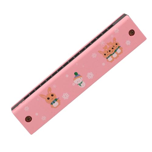 INOOMP Mundharmonika Musikinstrumente für Holzspielzeug mit multifunktionalem Instrument Musikspielzeug Musikinstrumente für Kleinkinder Kindermusikinstrumente Rosa INOOMP Mundharmonika Musikinstrumente für Holzspielzeug mit multifunktionalem Instrument Musikspielzeug Musikinstrumente für Kleinkinder Kindermusikinstrumente Rosa von INOOMP