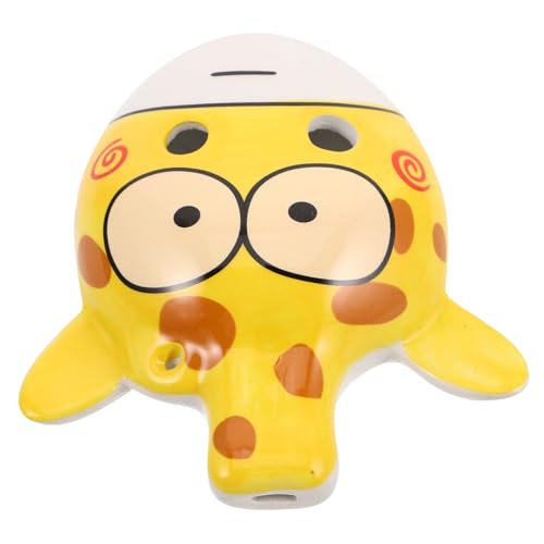INOOMP Ocarina Kreativer Hand-schlüsselanhänger Für Den Kinderwagen Okarina Musikinstrument Spieltierfiguren Für Tierverzierungen Yellow Keramik INOOMP Ocarina Kreativer Hand-schlüsselanhänger Für Den Kinderwagen Okarina Musikinstrument Spieltierfiguren Für Tierverzierungen Yellow Keramik von INOOMP