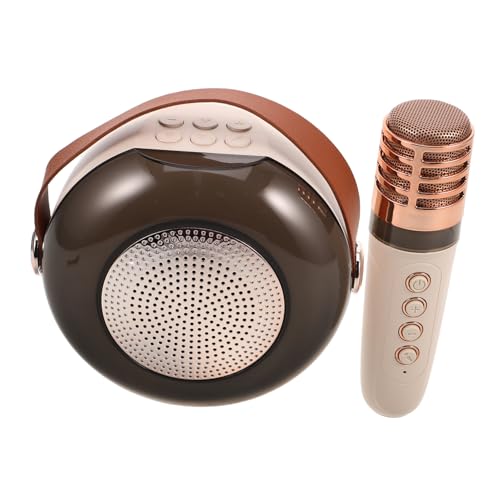 INOOMP Tragbarer Audiolautsprecher Für Den Außenbereich Familien Karaoke Maschine Kabelloses Mikrofonsystem Tragbares Mikrofon Tragbare Kabellose Karaoke Maschine Kindermikrofon INOOMP Tragbarer Audiolautsprecher Für Den Außenbereich Familien Karaoke Maschine Kabelloses Mikrofonsystem Tragbares Mikrofon Tragbare Kabellose Karaoke Maschine Kindermikrofon von INOOMP