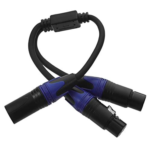 INOOMP Xlr Splitterkabel Poliges Mikrofonkabel mit Dual Xlr Buchse Flexible Ummantelung für Mixer Lautsprecher Rauschfreie Audioleistung Fuß INOOMP Xlr Splitterkabel Poliges Mikrofonkabel mit Dual Xlr Buchse Flexible Ummantelung für Mixer Lautsprecher Rauschfreie Audioleistung Fuß von INOOMP